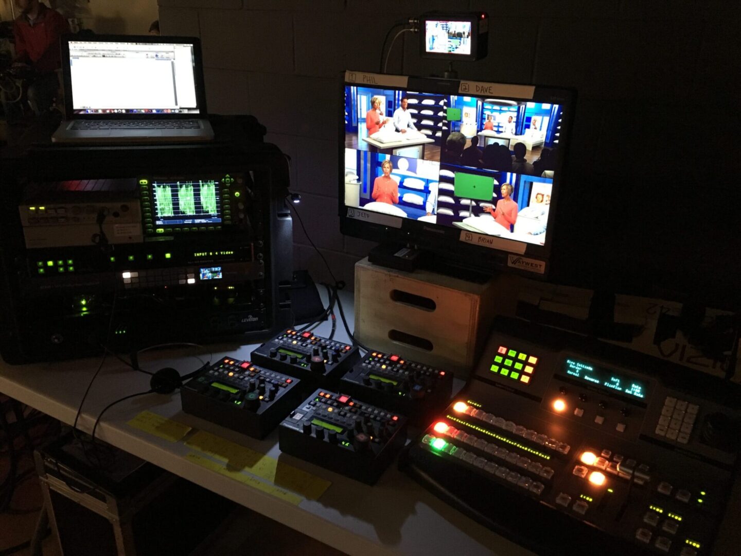 waywest camera control room
