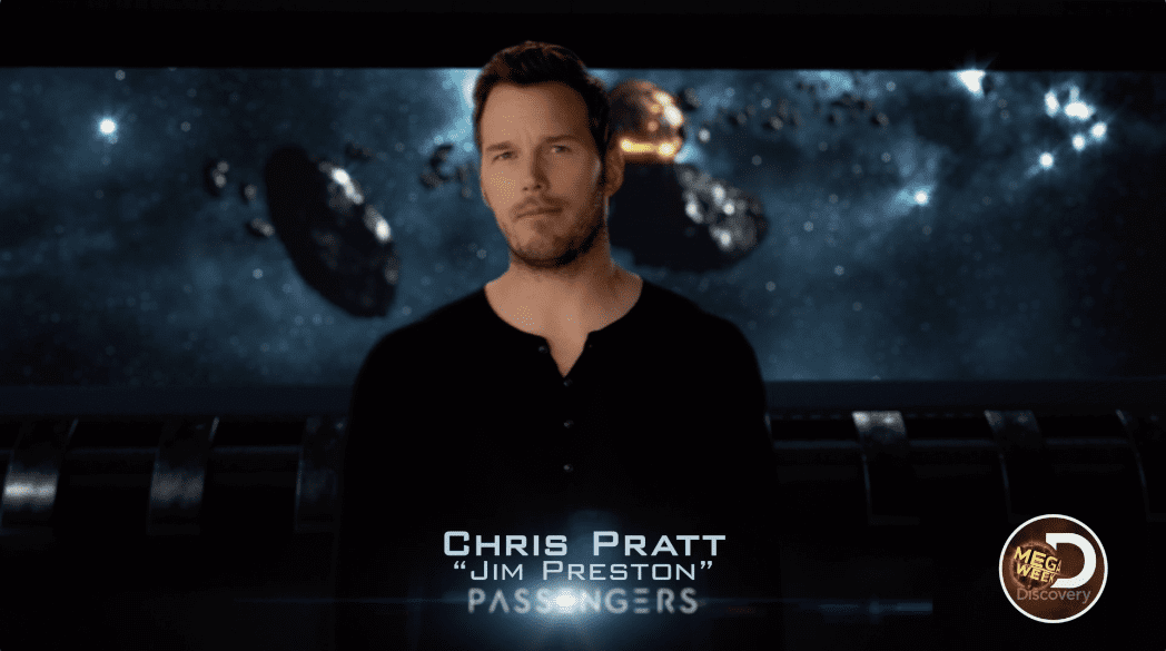 Play Chris Pratt promo for Passengers.