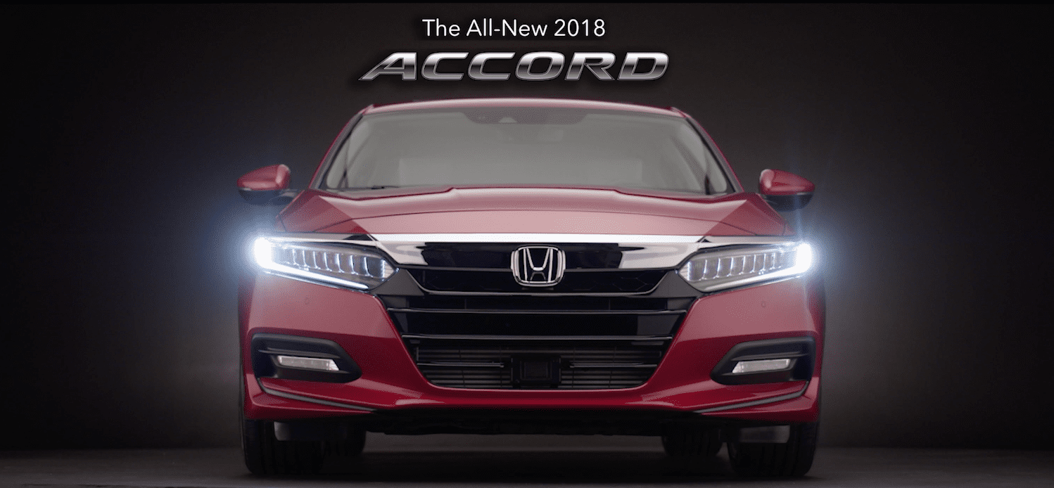2018 Honda Accord Studio Footage commercial